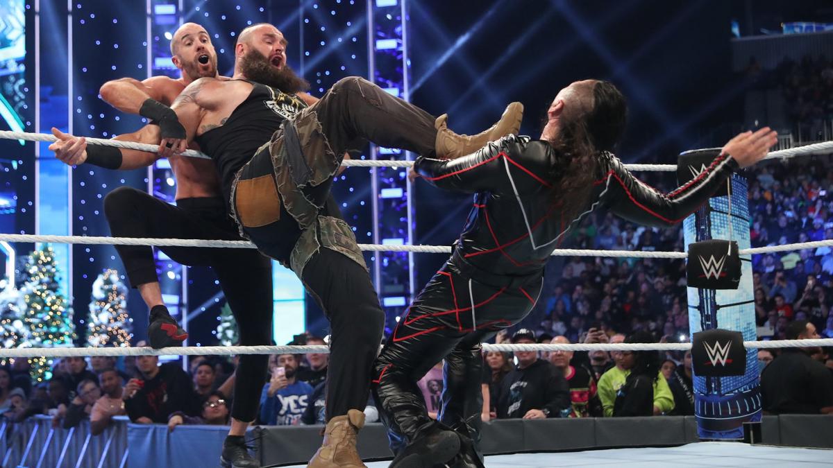 Cesaro Braun Strowman Shinsuke Nakamura