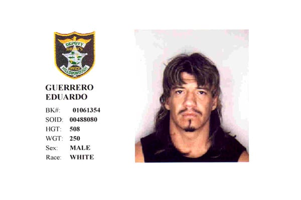 Eddie Guerrero Arrested Mugshot