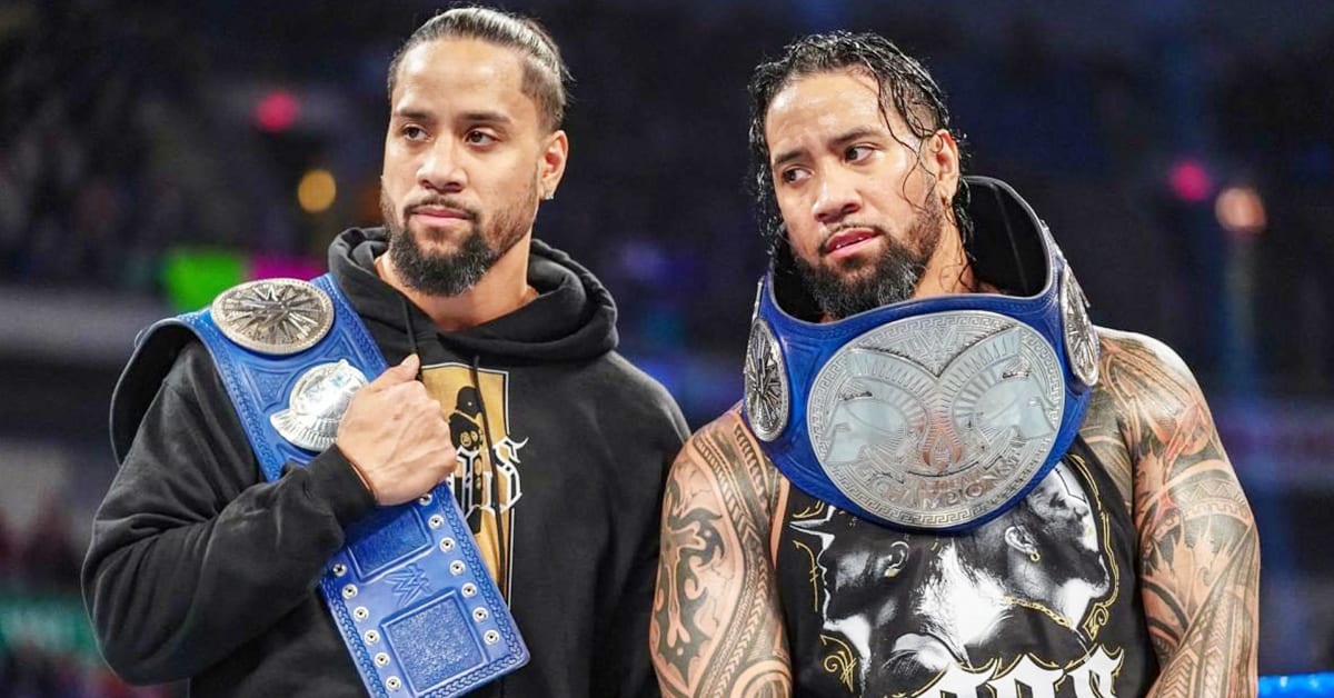 The Usos WWE SmackDown Tag Team Champions