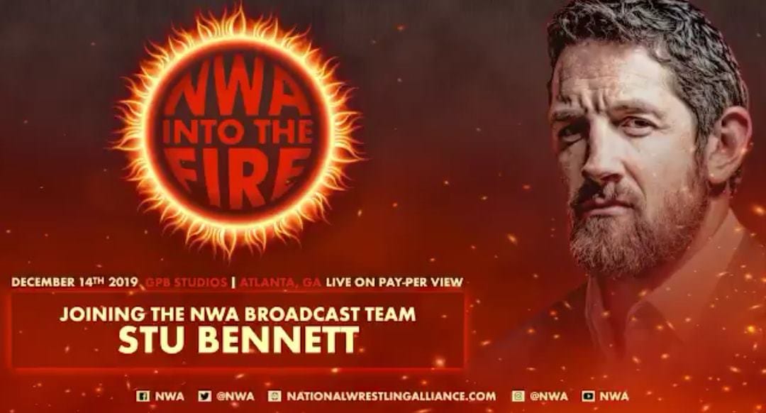 Wade Barrett Stu Bennett NWA Into The Fire 2019 PPV