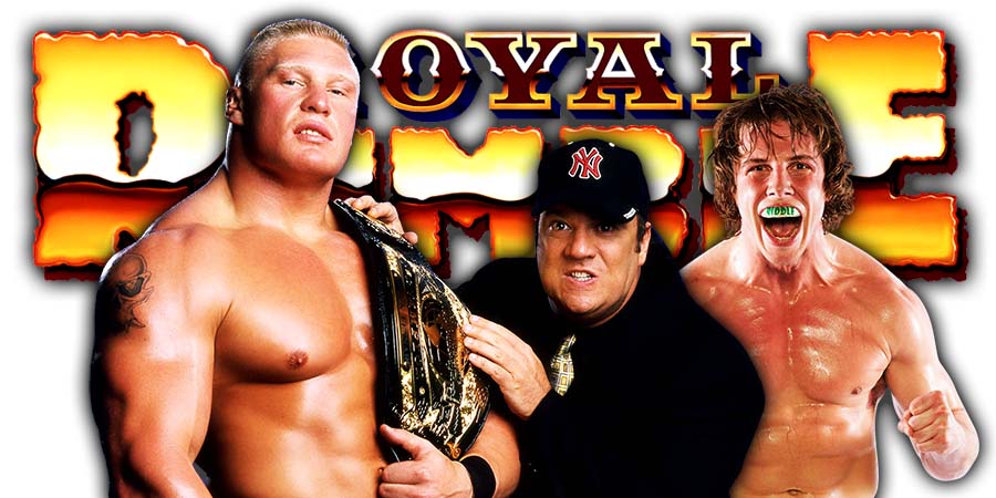 Brock Lesnar Matt Riddle Backstage Confrontation WWE Royal Rumble 2020