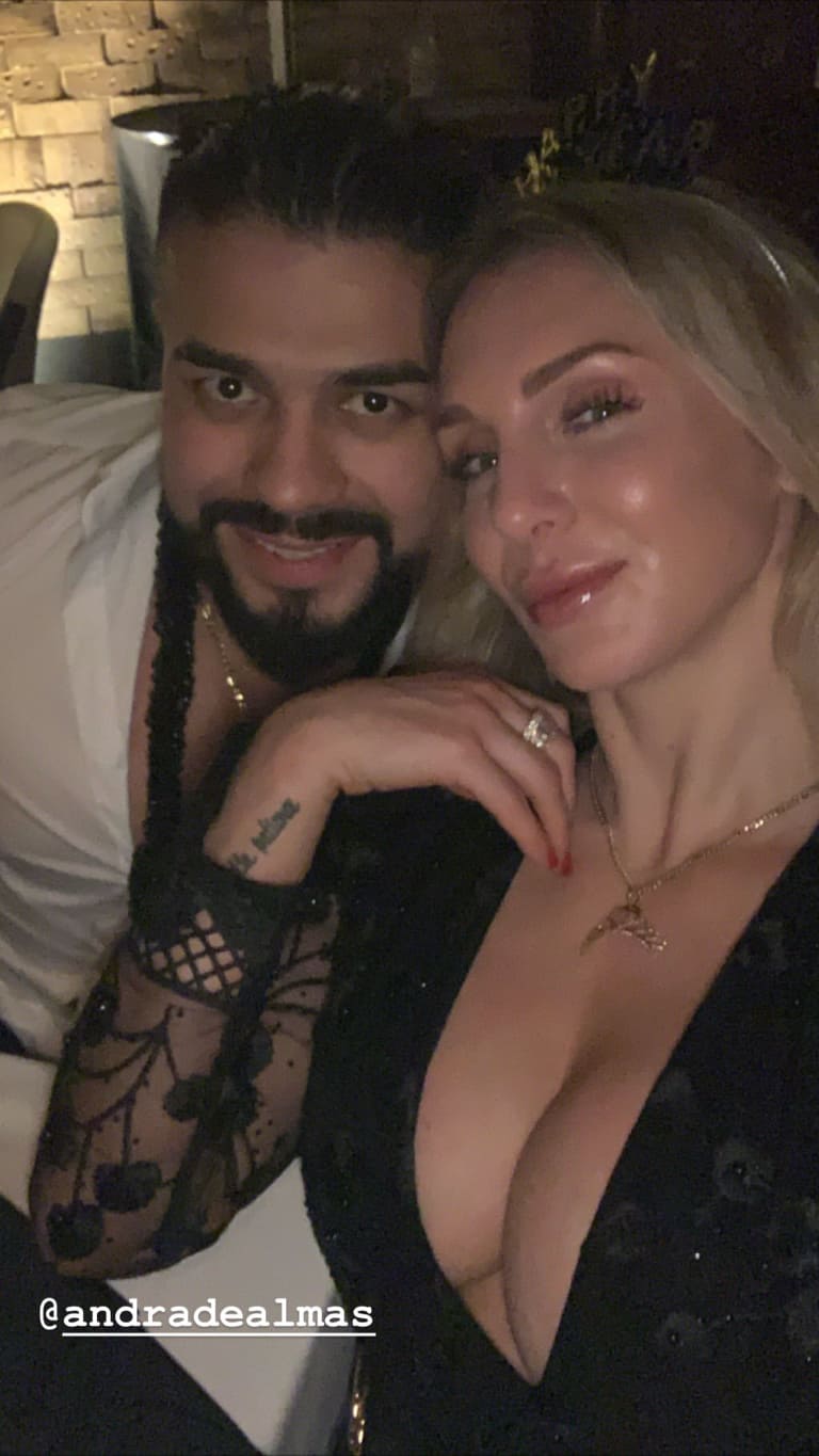 Charlotte Flair engaged with Andrade