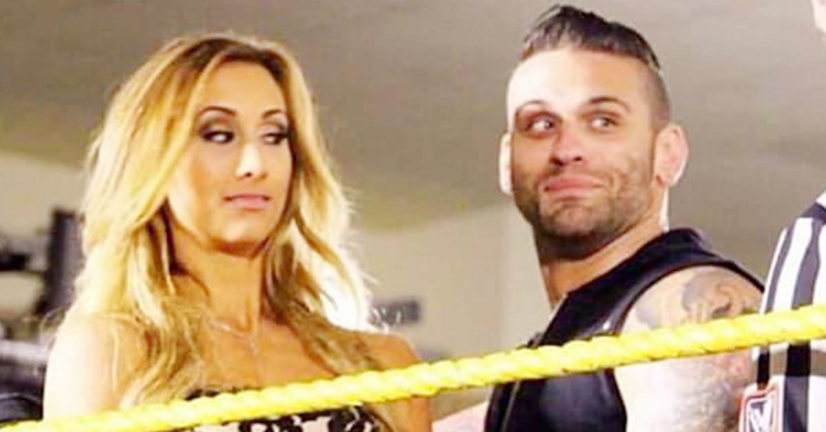 wwe commentator corey graves carmella