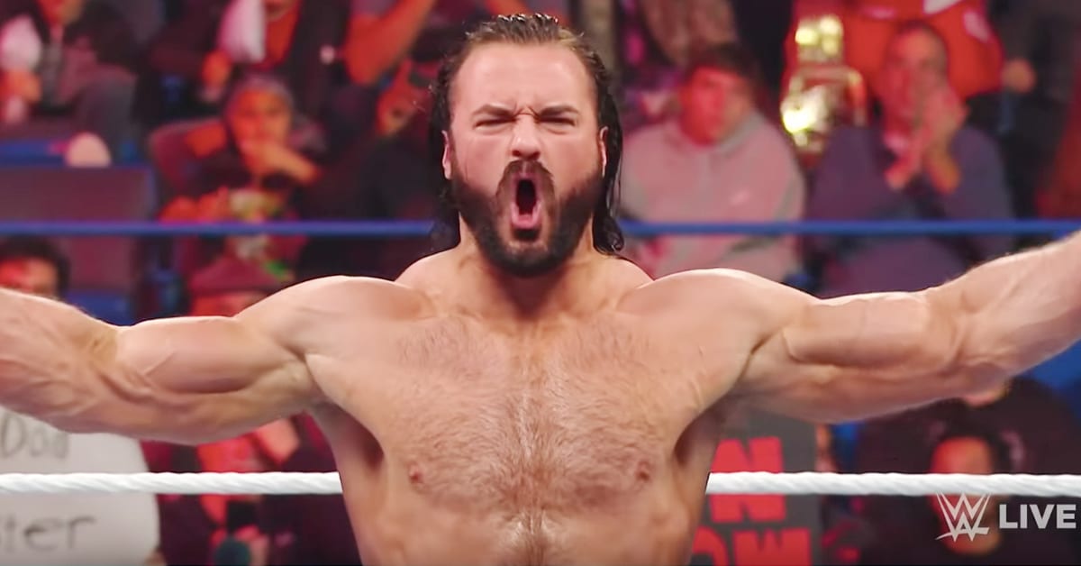 Drew McIntyre Jacked Ripped Muscles Physique Biceps Triceps Arms