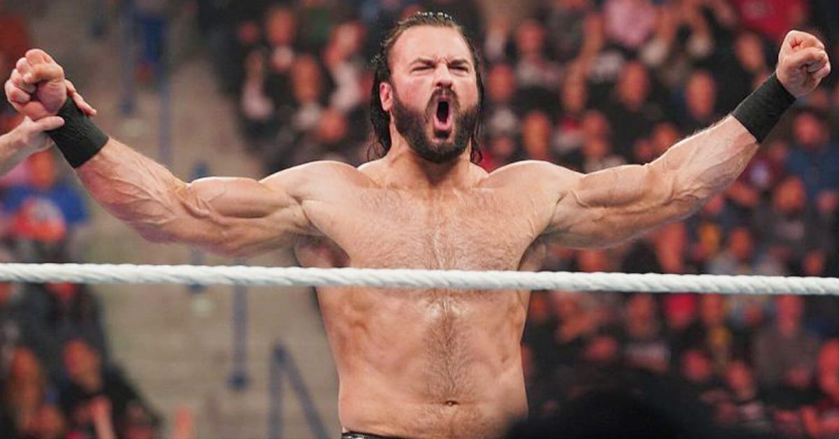 Drew McIntyre Ripped Jacked Muscular Physique Flexing