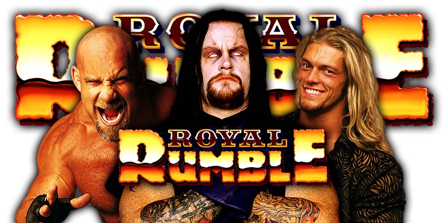 Goldberg The Undertaker Edge Royal Rumble 2020
