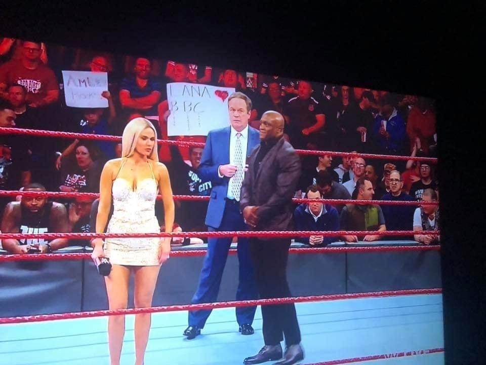 Lana Loves BBC Sign On RAW 2020