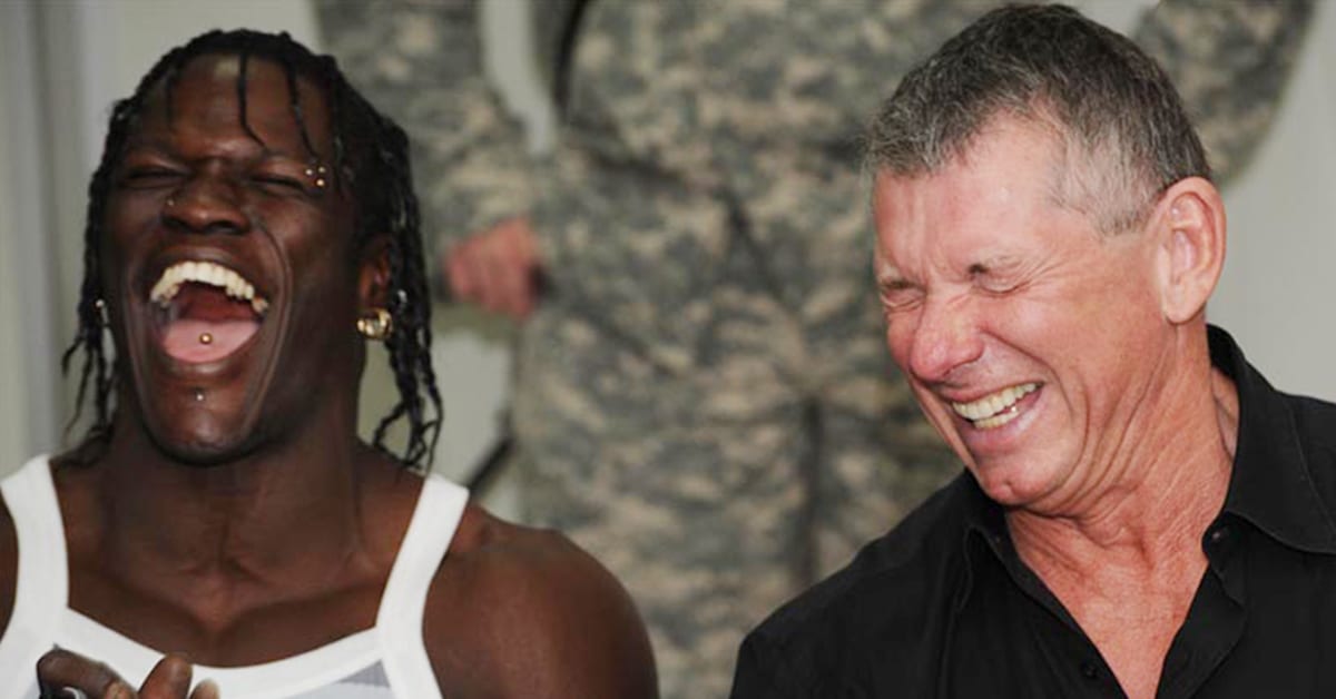 R-Truth Vince McMahon Laughing