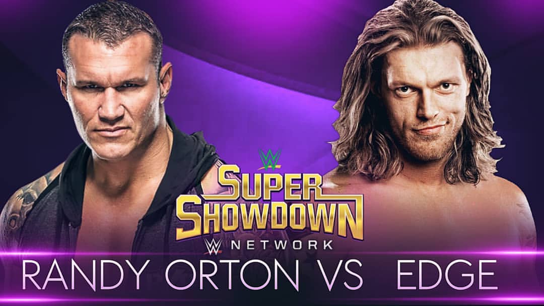 Randy Orton vs Edge - WWE Super ShowDown 2020