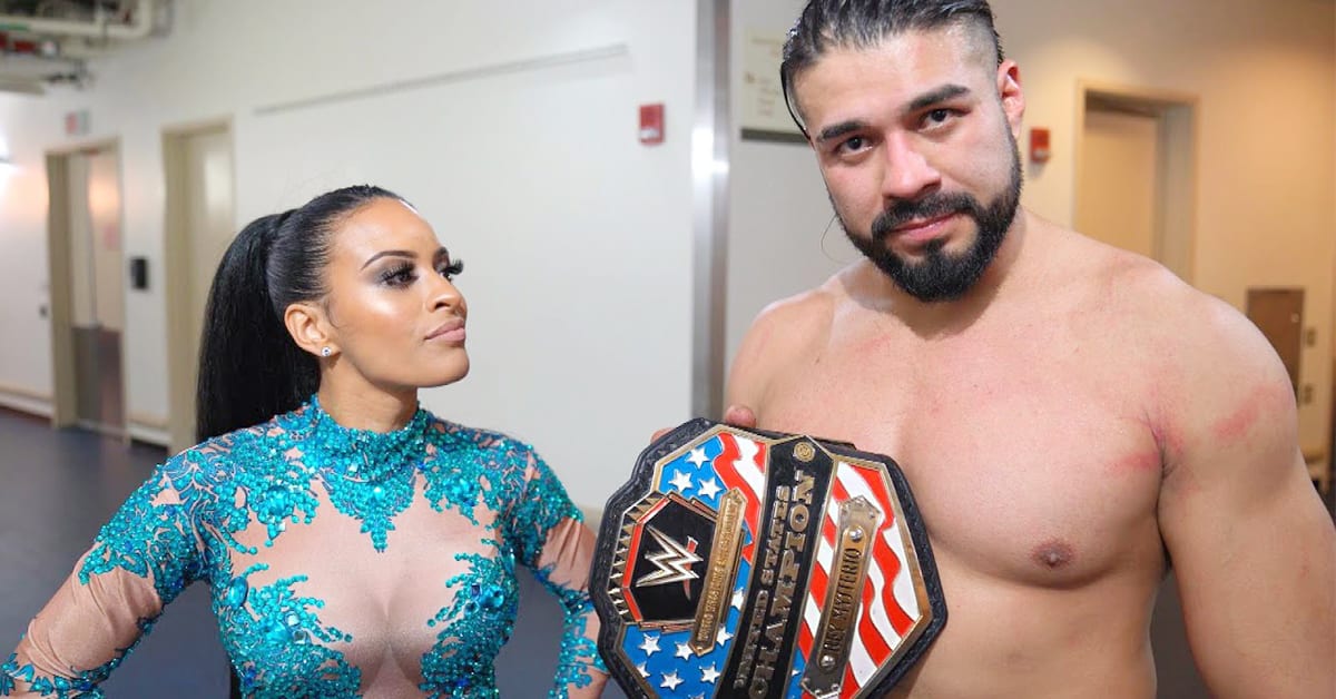 Zelina Vega WWE United States Champion Andrade