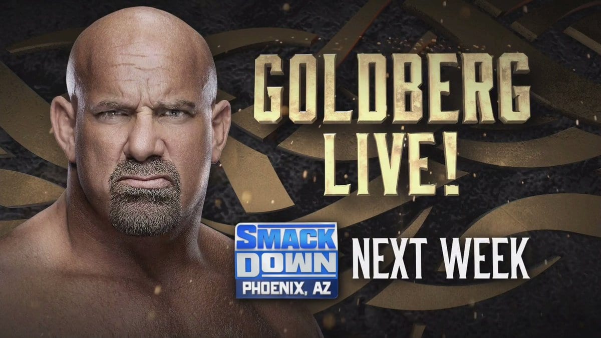 Goldberg Live On SmackDown
