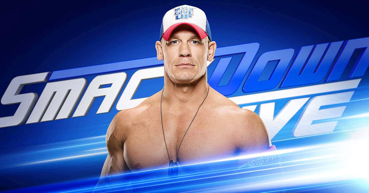 John Cena WWE SmackDown Live Graphic