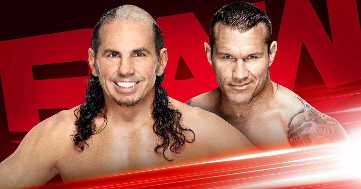 Matt Hardy vs Randy Orton - No Holds Barred Match (WWE RAW 2020)