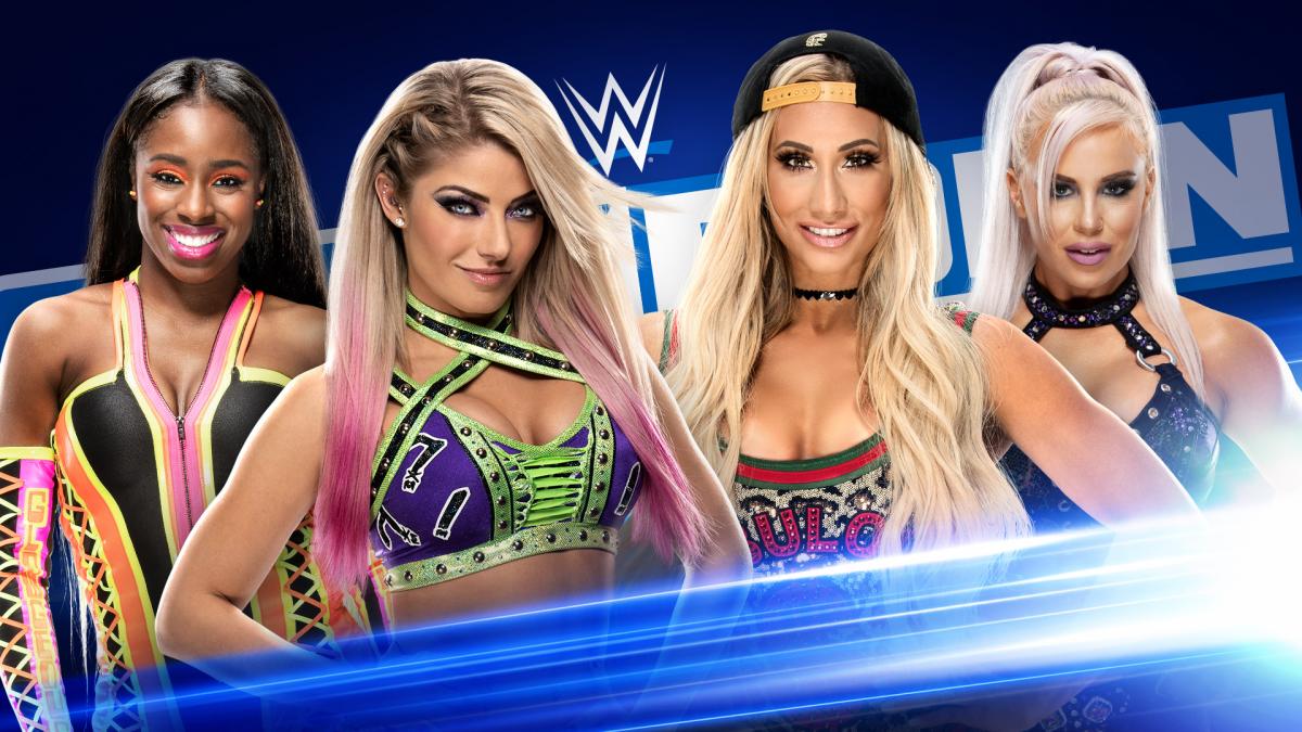 Naomi vs Alexa Bliss vs Carmella vs Dana Brooke - WWE SmackDown 2020