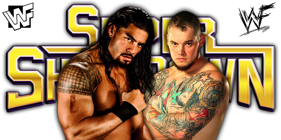 Roman Reigns defeats King Corbin at WWE Super ShowDown 2020