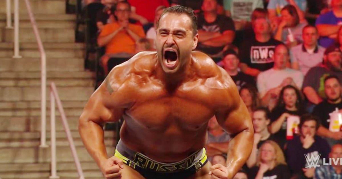 Rusev Jacked Ripped Physique WWE 2019