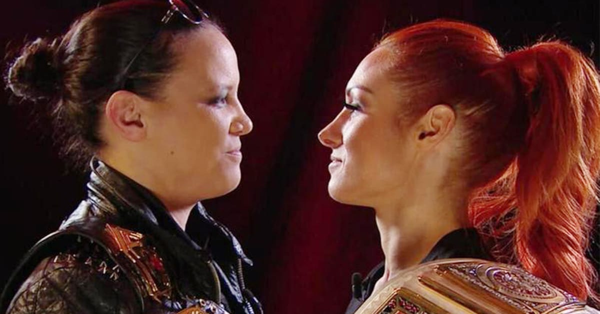 Shayna Baszler Becky Lynch Face To Face 2019