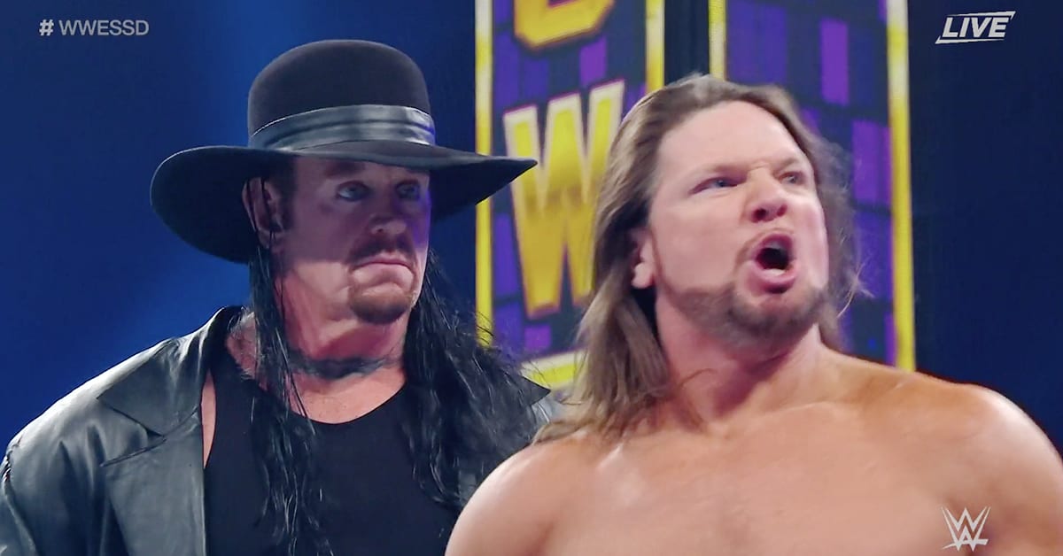 The Undertaker Defeats AJ Styles At WWE Super ShowDown 2020