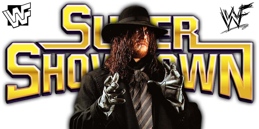 WWE Spoils The Undertaker's Super ShowDown 2020 Status