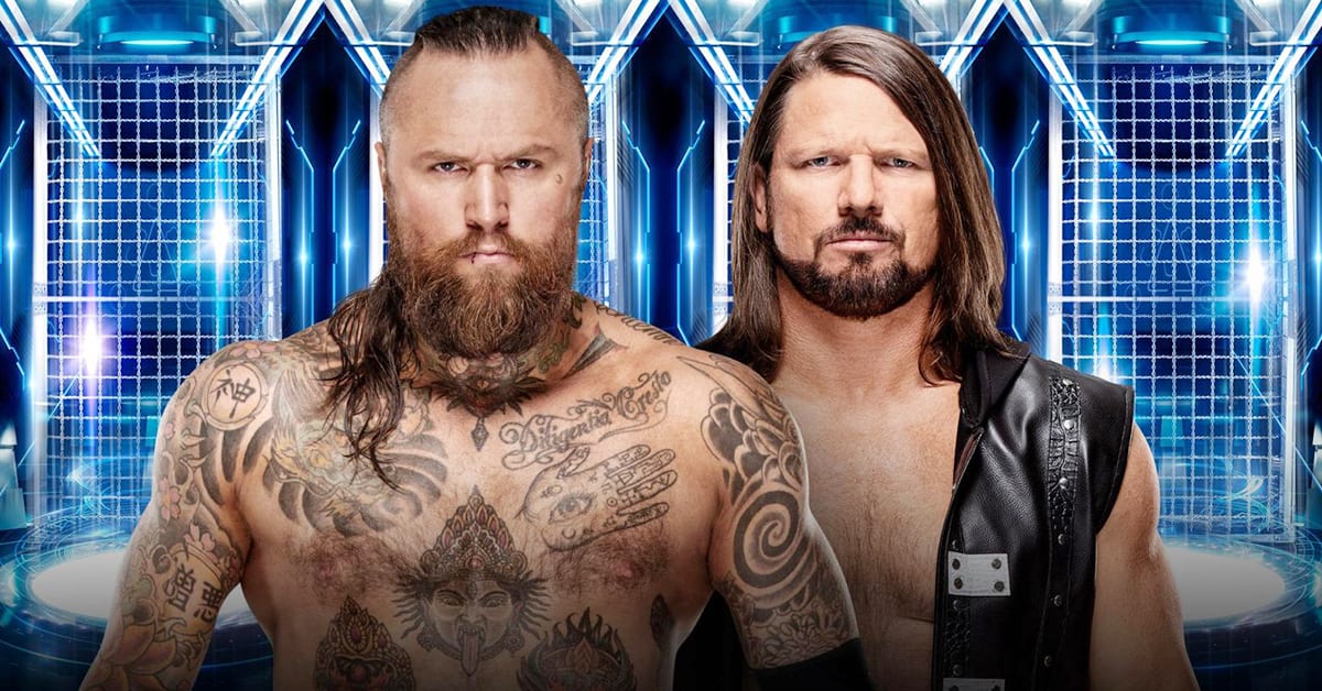 Aleister Black vs AJ Styles - WWE Elimination Chamber 2020