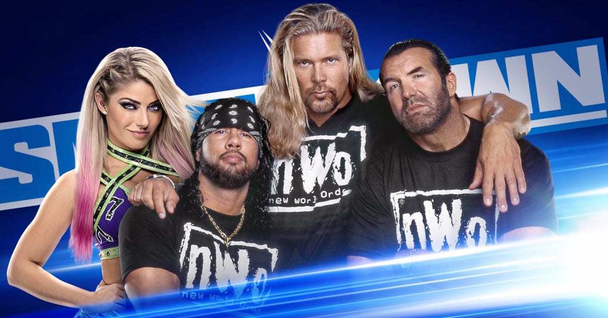 Alexa Bliss nWo Sean Waltman Kevin Nash Scott Hall WWE SmackDown 2020