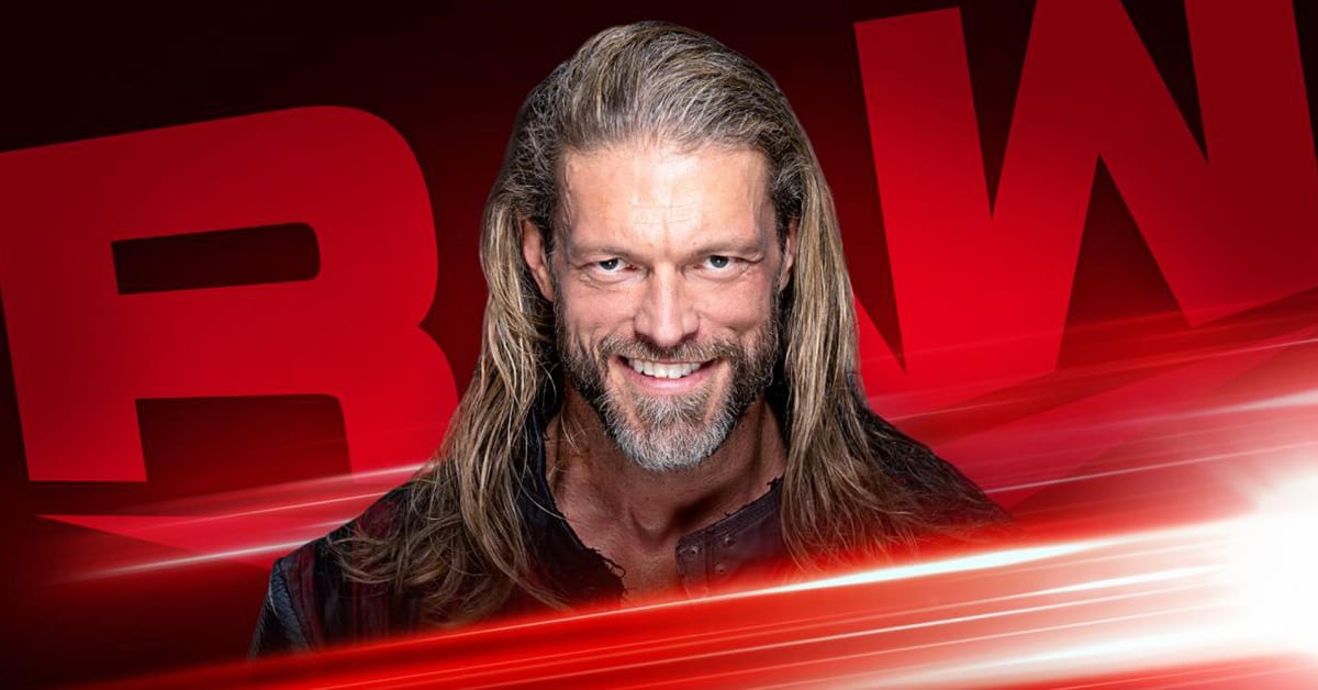 Edge WWE RAW Return Graphic March 2020