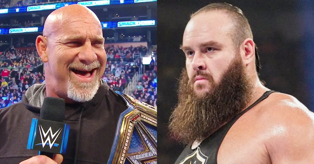 Goldberg Universal Champion Braun Strowman