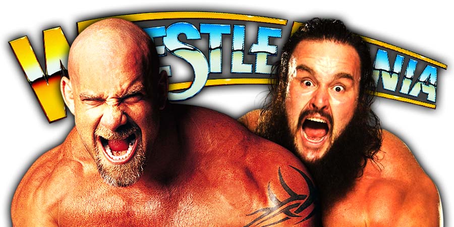 Goldberg vs Braun Strowman - WrestleMania 36