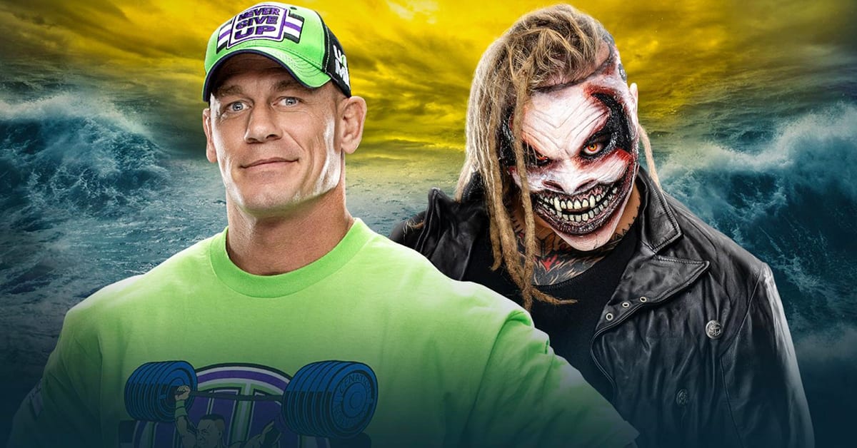 John Cena vs The Fiend Bray Wyatt - WrestleMania 36 WWE Website Background