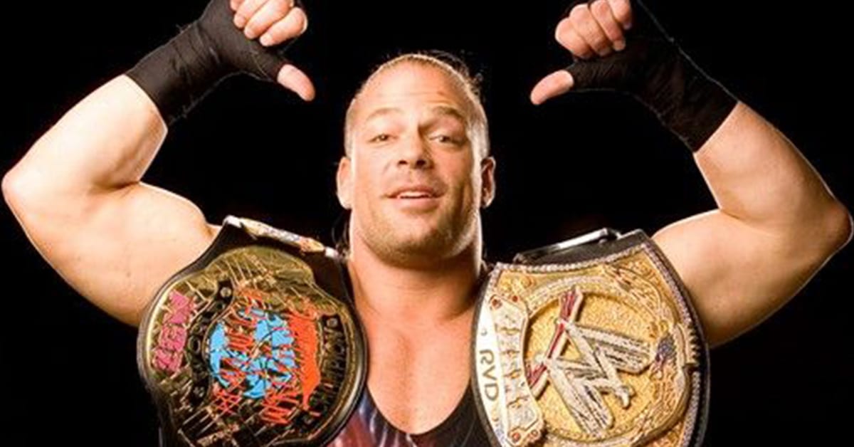 Rob Van Dam ECW Champion WWE Champion