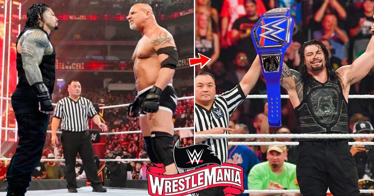 Roman Reigns Defeats Goldberg To Win Universal Championship At WrestleMania 36