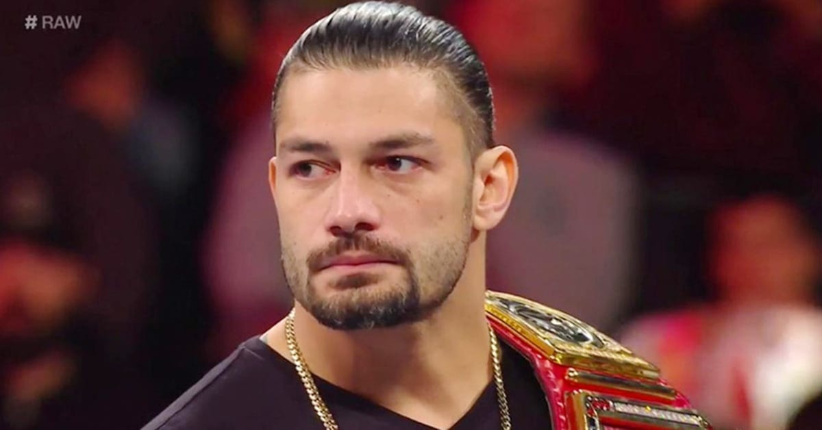 Roman Reigns Emotional Cancer Leukemia Announcement WWE RAW 2018