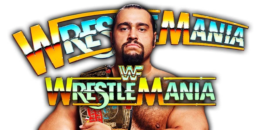 Rusev WrestleMania 36