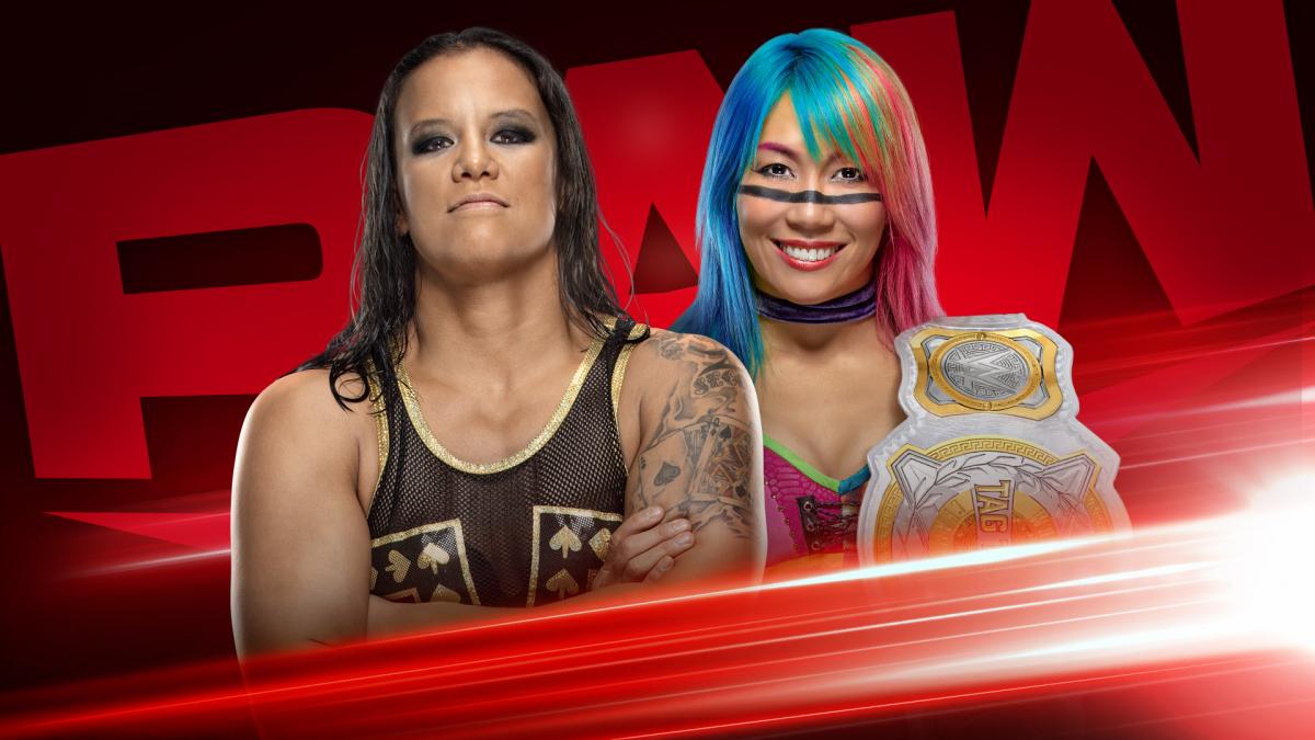 Shayna Baszler vs Asuka - WWE RAW 2020