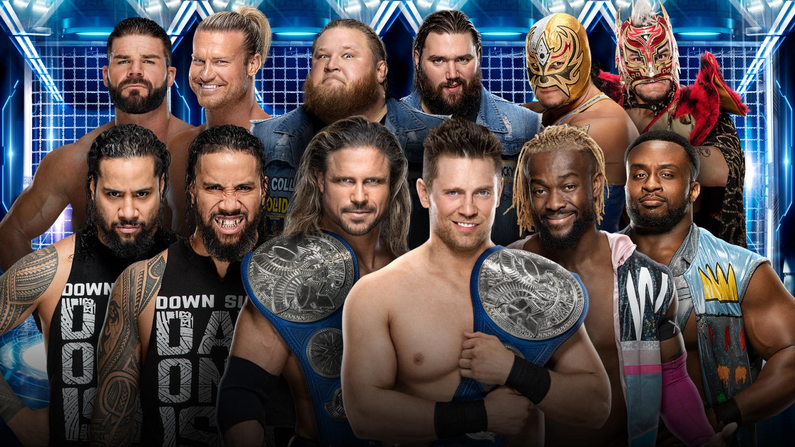 SmackDown Tag Team Championship Elimination Chamber Match 2020