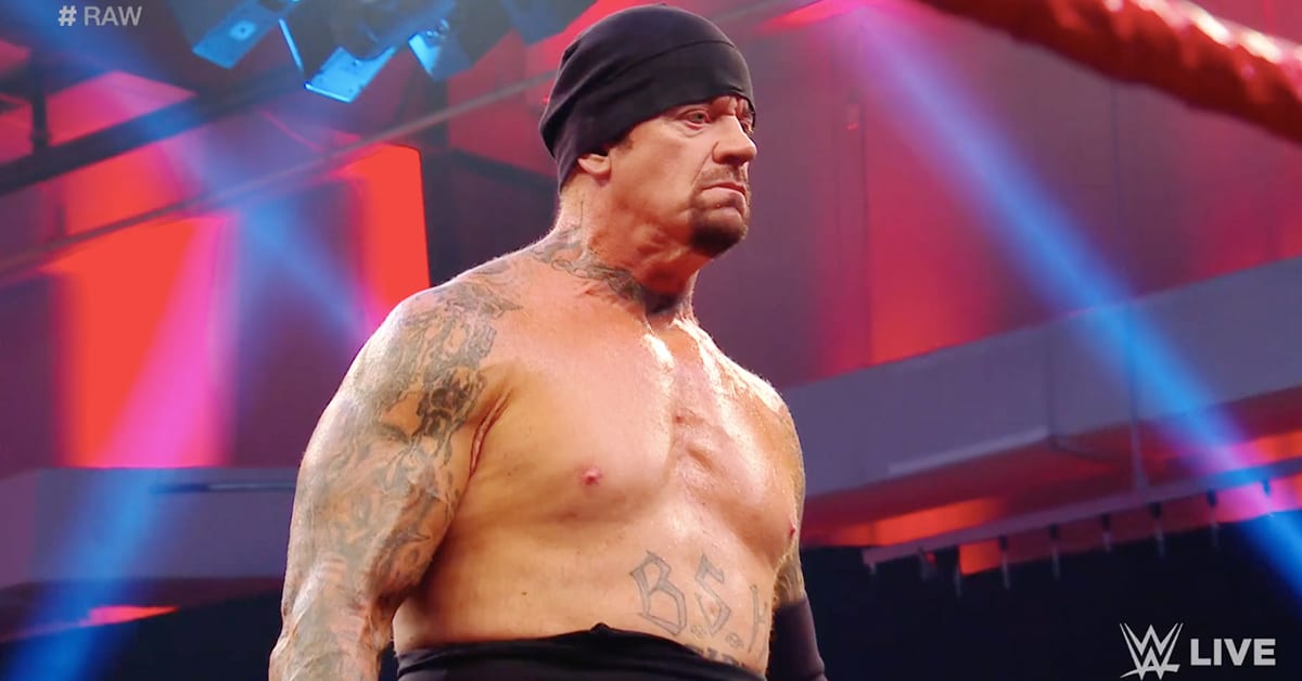 The Undertaker New Look Muscular Jacked Ripped Physique March 2020 RAW WWE Performance Center