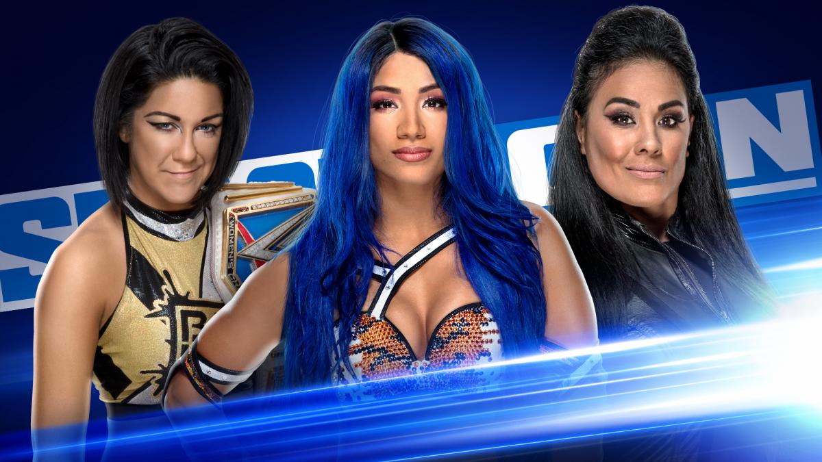 Bayley Sasha Banks Tamina Snuka WWE SmackDown