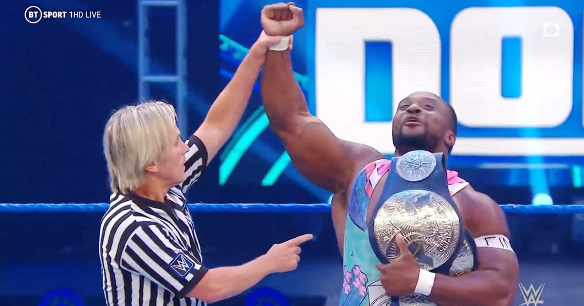 Big E Wins SmackDown Tag Team Championship For The New Day In A Singles Triple Threat Match