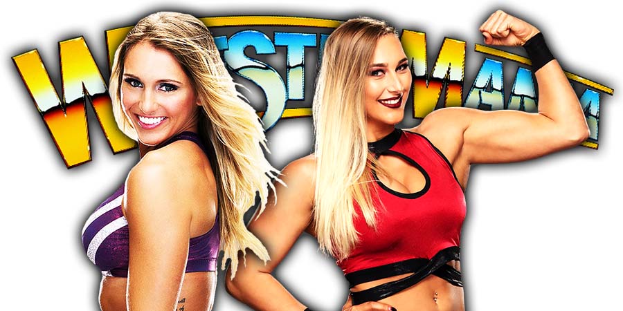 Charlotte Flair Defeats Rhea Ripley At WrestleMania 36