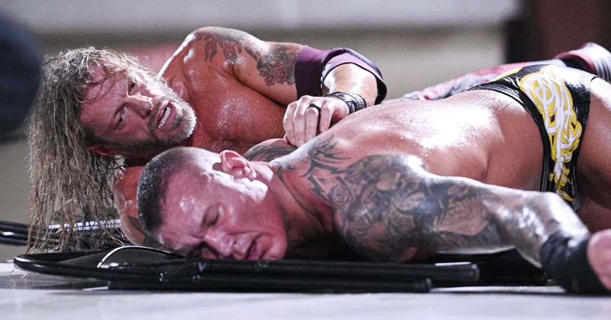 Edge Defeats Randy Orton In Their Last Man Standing Match At WrestleMania 36