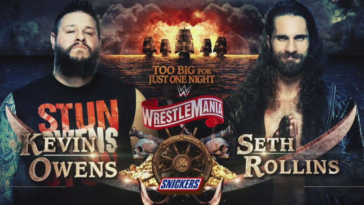 Kevin Owens vs Seth Rollins - WrestleMania 36