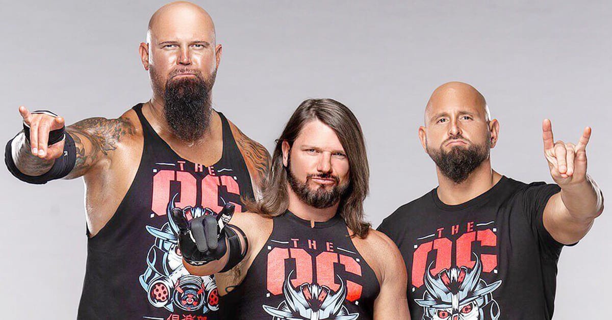 Luke Gallows AJ Styles Karl Anderson The OC WWE Photoshoot