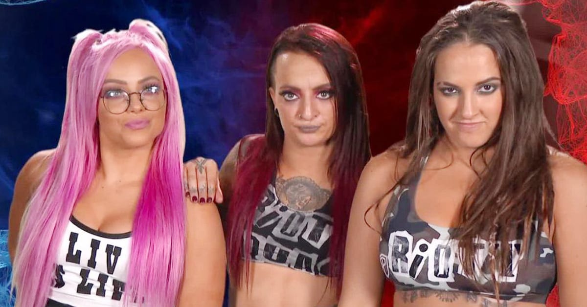 Riott Squad Liv Morgan Ruby Riott Sarah Logan WWE Stable