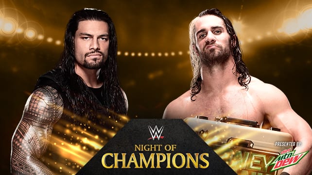 Roman Reigns vs Seth Rollins - WWE Night Of Champions 2014