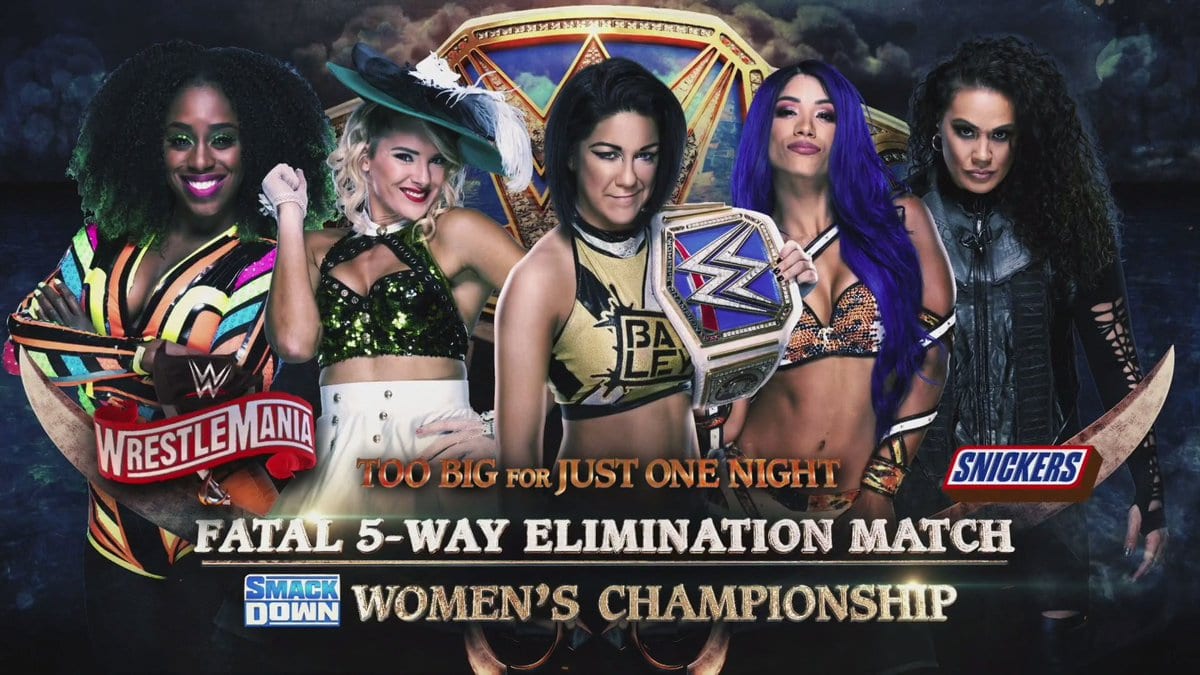 SmackDown Women's Championship Match WrestleMania 36