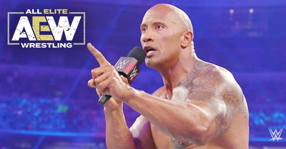 the rock aew