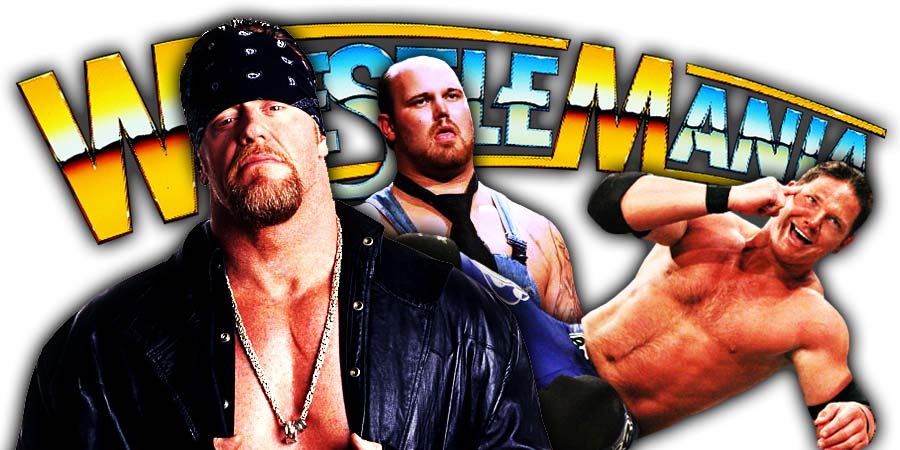 The Undertaker Luke Gallows AJ Styles WrestleMania 36 Boneyard Match