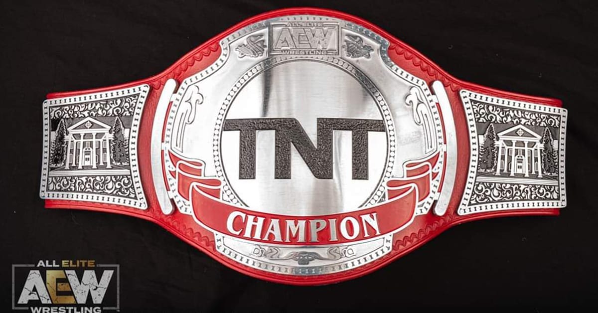 AEW TNT Championship Title Belt