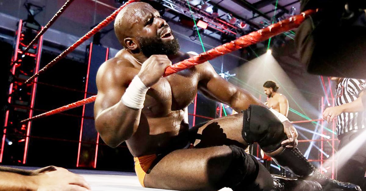 Apollo Crews Injured On WWE RAW