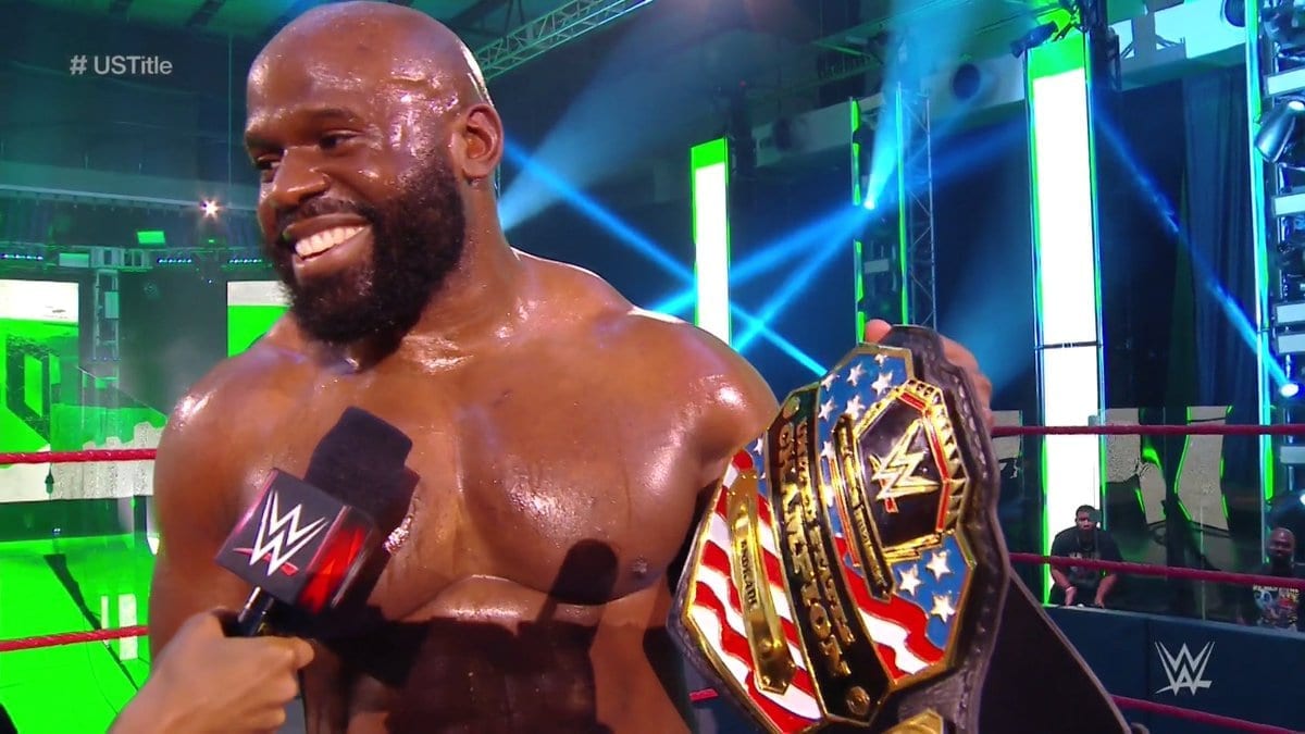 Apollo Crews wins United States Championship on RAW